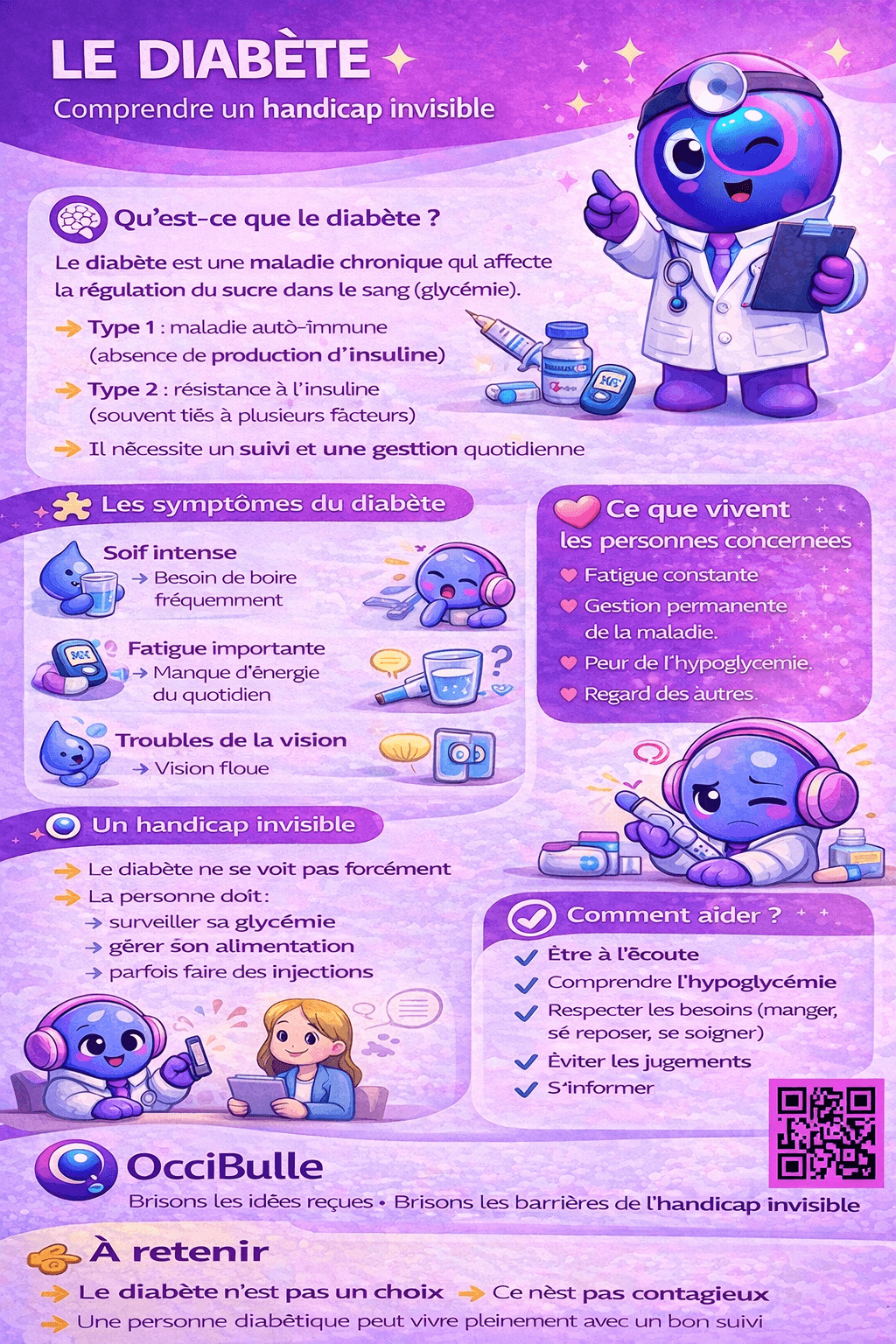 Occibulle et les handicaps invisibles