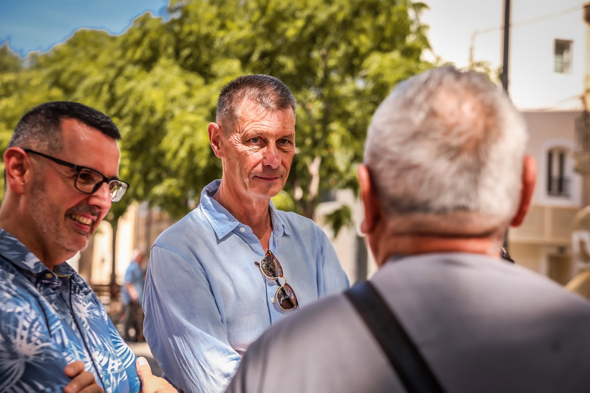 Mr le Maire Stéphane Pépin Bonnet avec Mr Caumeil Bernard, député